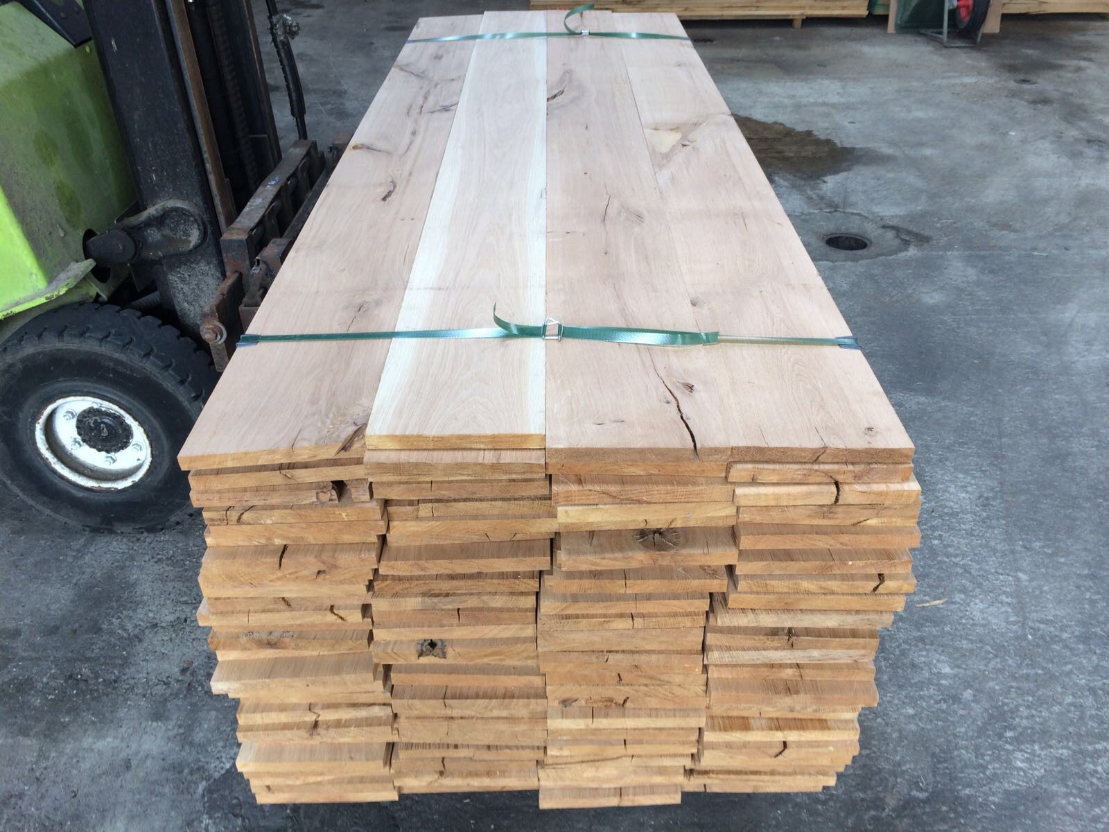 PAKKET à 60 stuks Eiken Planken Geschaafd 310 cm | 23 cm Rustiek